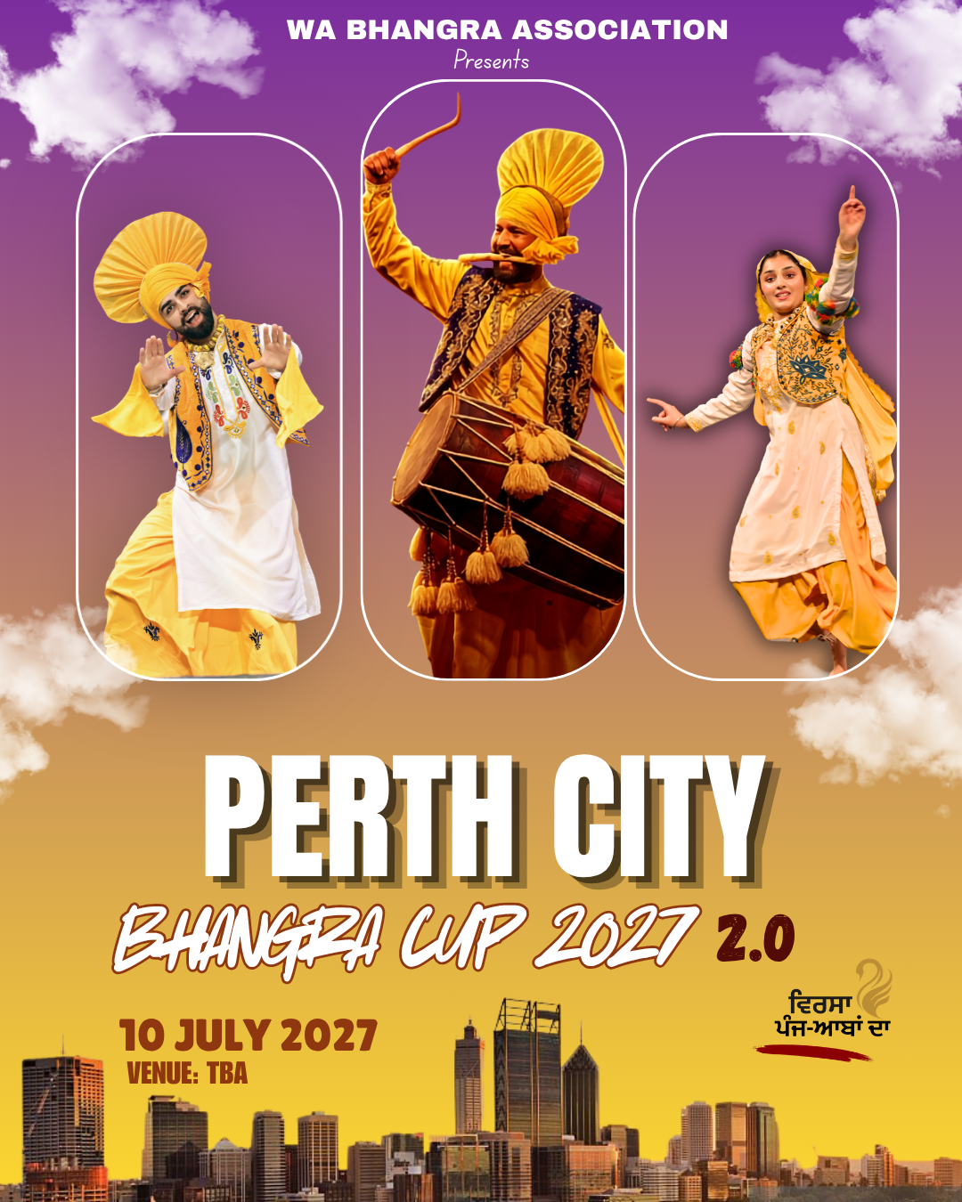 Perth City Bhangra Cup 2027 Bhangra competition in Perth Western Australia